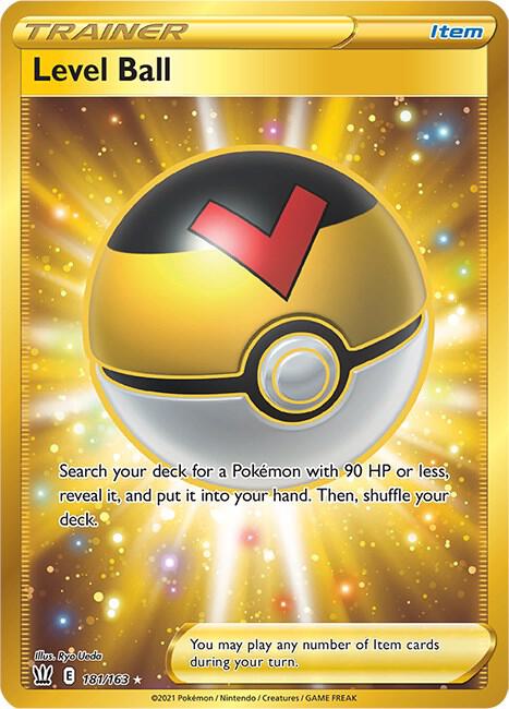 Level Ball - Battle Styles - 181/163 (Secret)
