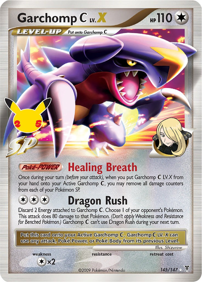 Garchomp C LV.X 145/147 Rare Holo LV.X – Supreme Victors