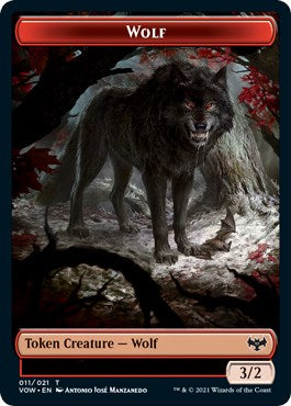 Wolf (011) // Spirit (002) Double-Sided Token