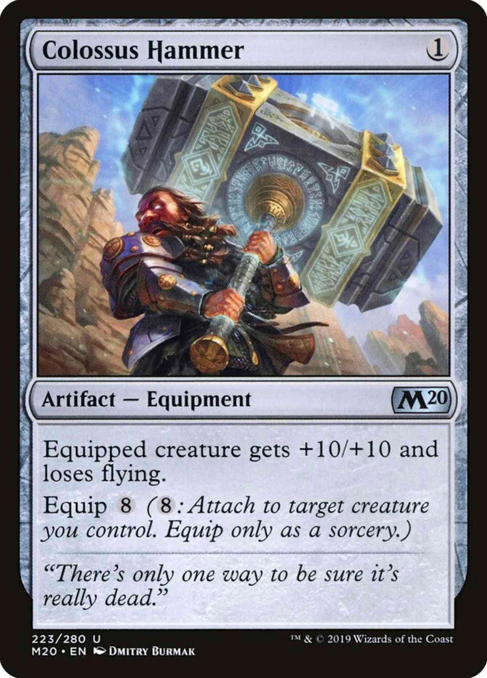 Colossus Hammer - Core Set 2020 - 223