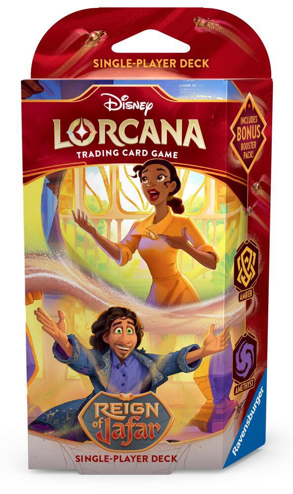 Disney Lorcana: Reign of Jafar - Single-Player Deck: Amber/Amethyst
