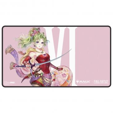 UP - Playmat MTG - Final Fantasy - Black Stitched **Pre-Order**