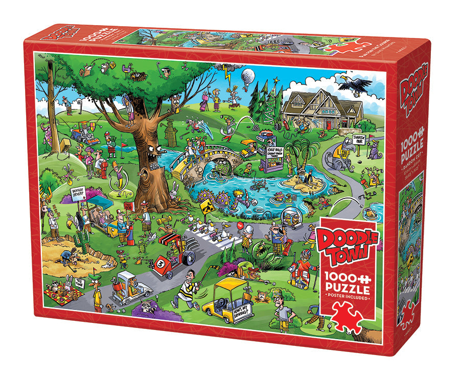 DoodleTown: Par for the Course 1000pcs