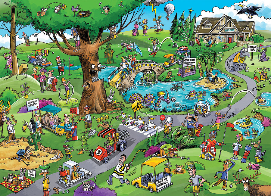 DoodleTown: Par for the Course 1000pcs