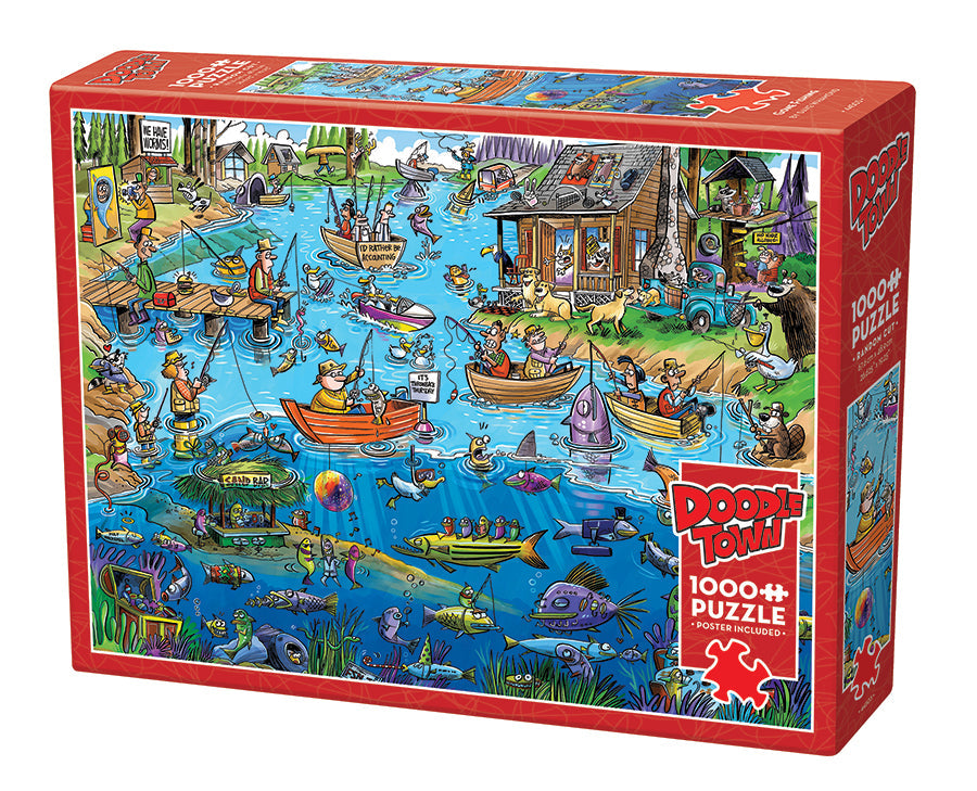 DoodleTown: Gone Fishing 1000pcs