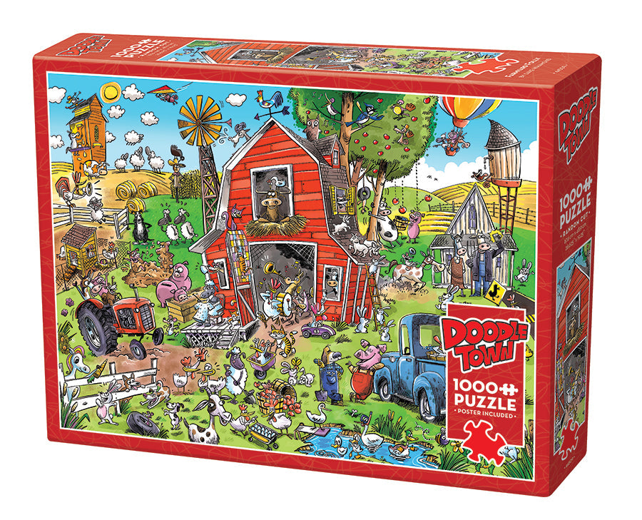 DoodleTown: Farmyard Folly 1000pcs