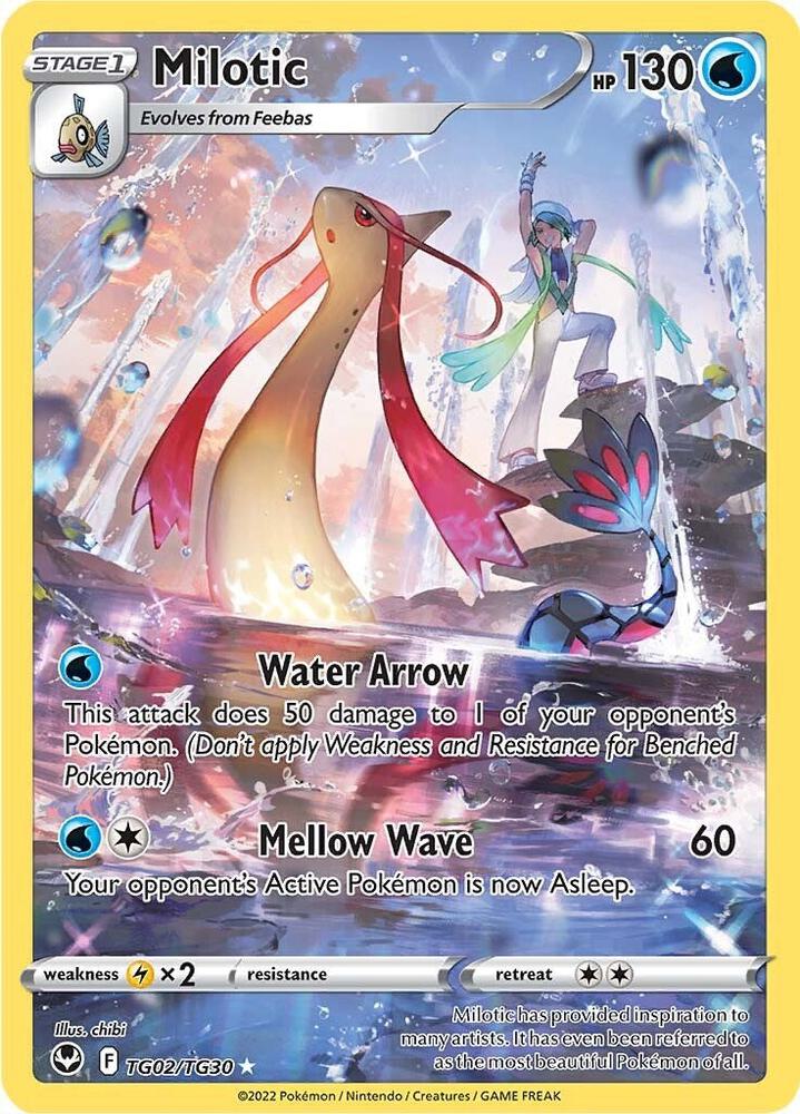 Milotic - Silver Tempest - TG02/TG30 - Holofoil