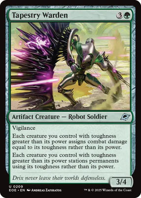 Tapestry Warden - Edge of Eternities (EOE) - 209