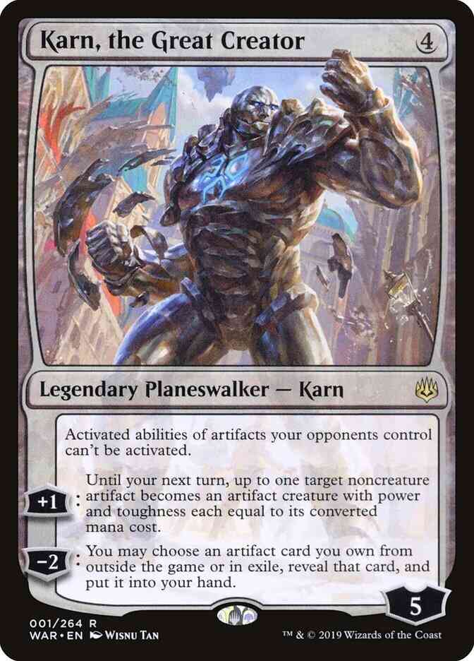 Karn, the Great Creator - War of the Spark - 1