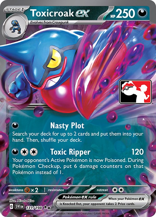 Toxicroak ex - 131/198