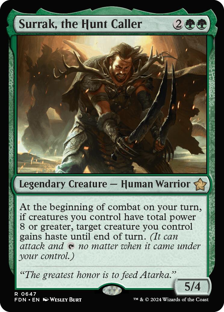 Surrak, the Hunt Caller (0647)