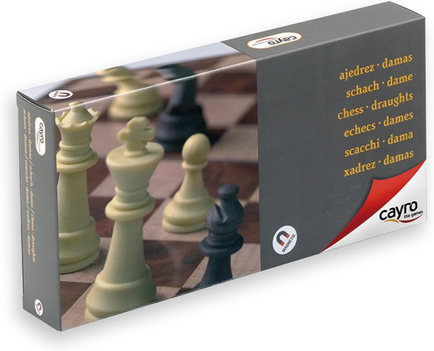 Magnetic Chess & Draught Set