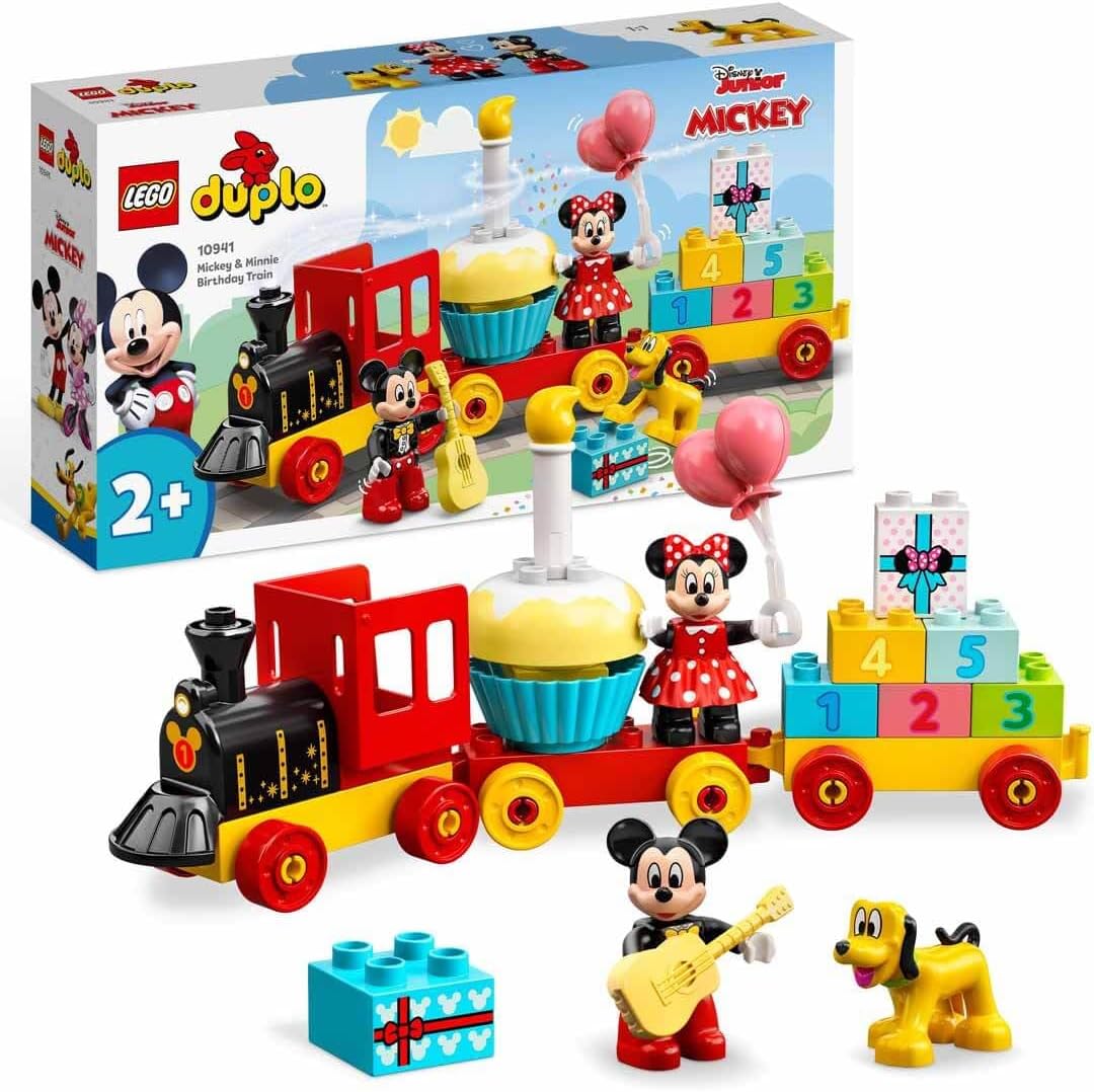 LEGO -  Duplo Disney Mickey and Minnie Mouse Birthday Train