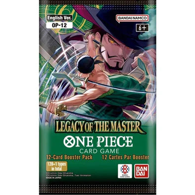 One Piece Card Game - OP12 - Legacy of the Master - Booster Pack