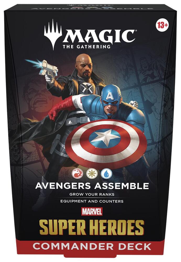 MTG: Marvel Super Heroes - Commander Deck - Avengers Assemble **Pre-Order**