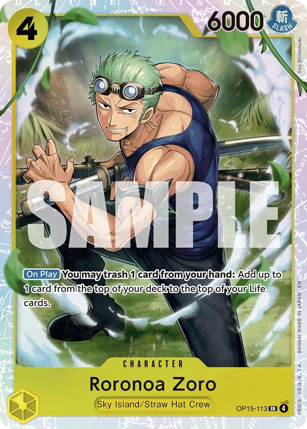 Roronoa Zoro (OP15-113)