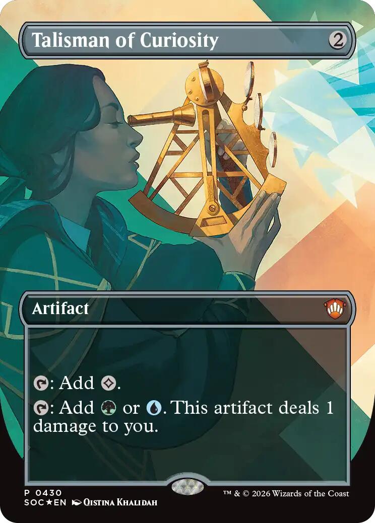 Talisman of Curiosity (Borderless)