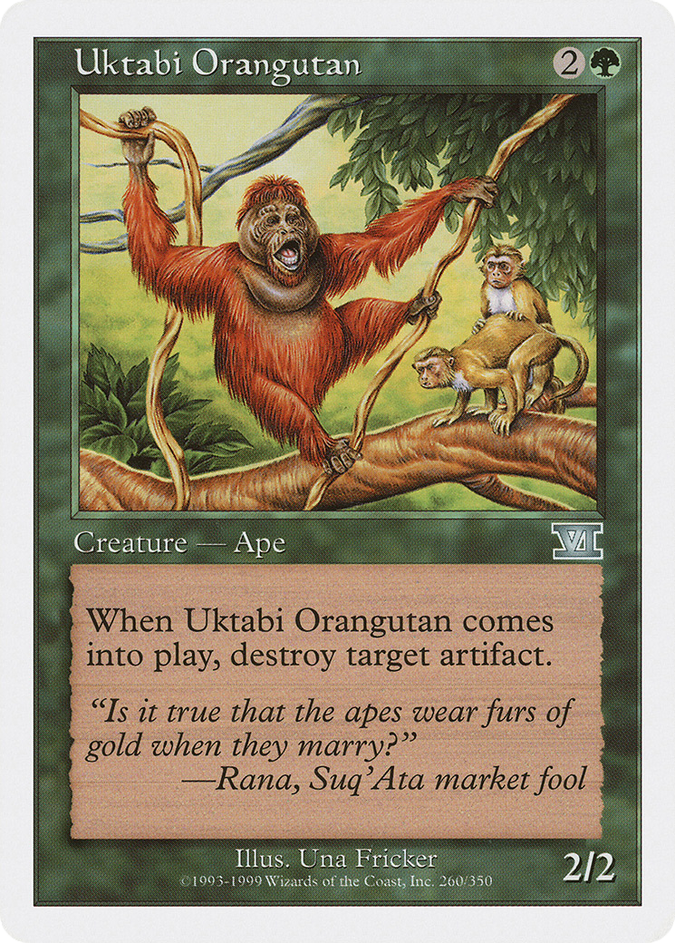 Uktabi Orangutan - Classic Sixth Edition - 260