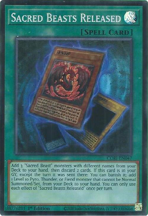 Sacred Beasts Released