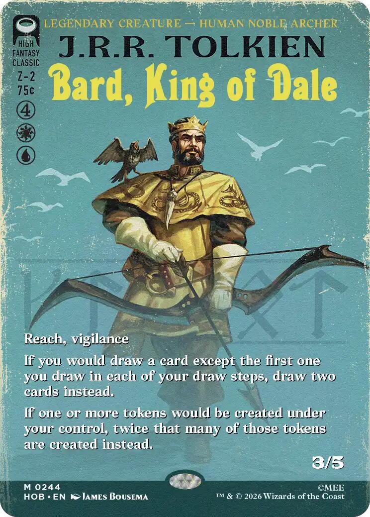 Bard, King of Dale (Borderless)