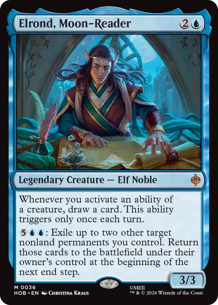 Elrond, Moon-Reader