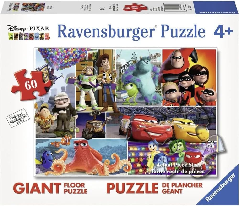 Pixar Friends 60 pc Floor Puzzle