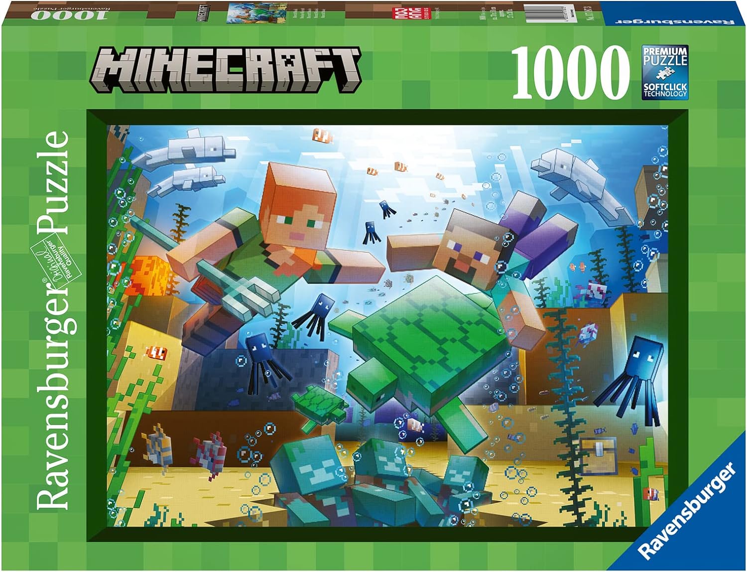 Minecraft Mosaic 1000