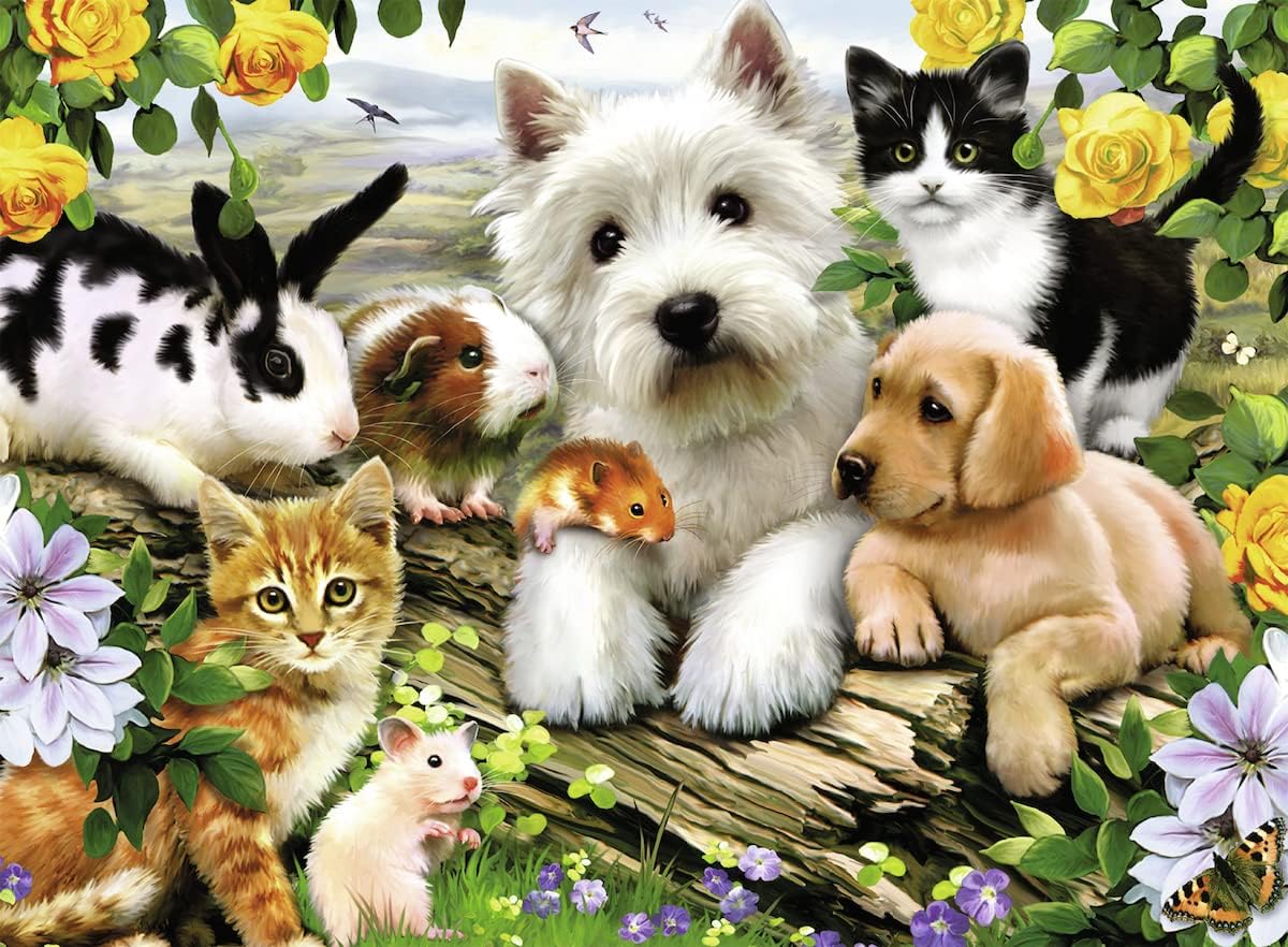 Happy Animal Buddies 300 pc
 Puzzle