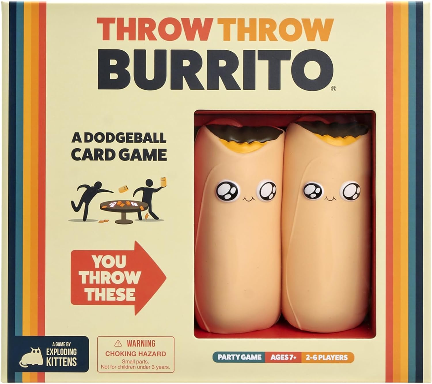 Throw Throw Burrito-A Dodgeball Card Game