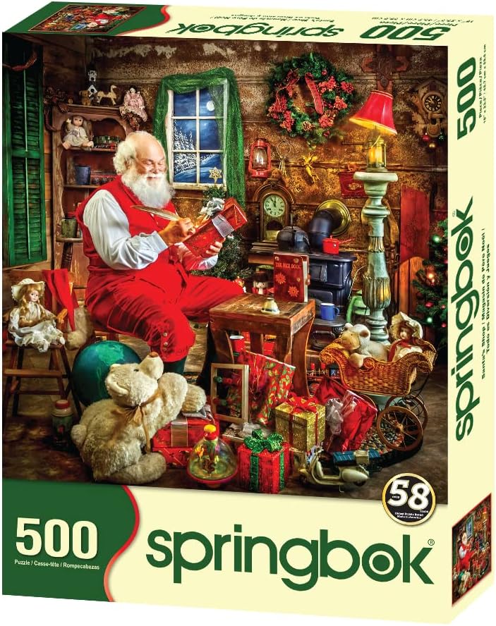 Santa's Shop 500 Piece Puzzle