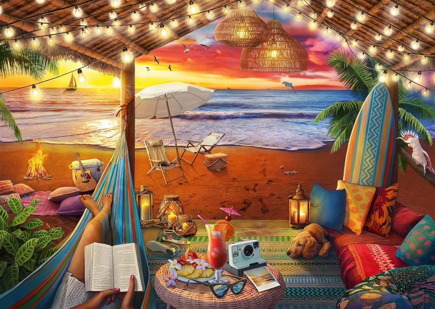 Cozy Cabana 500 pc Large Format