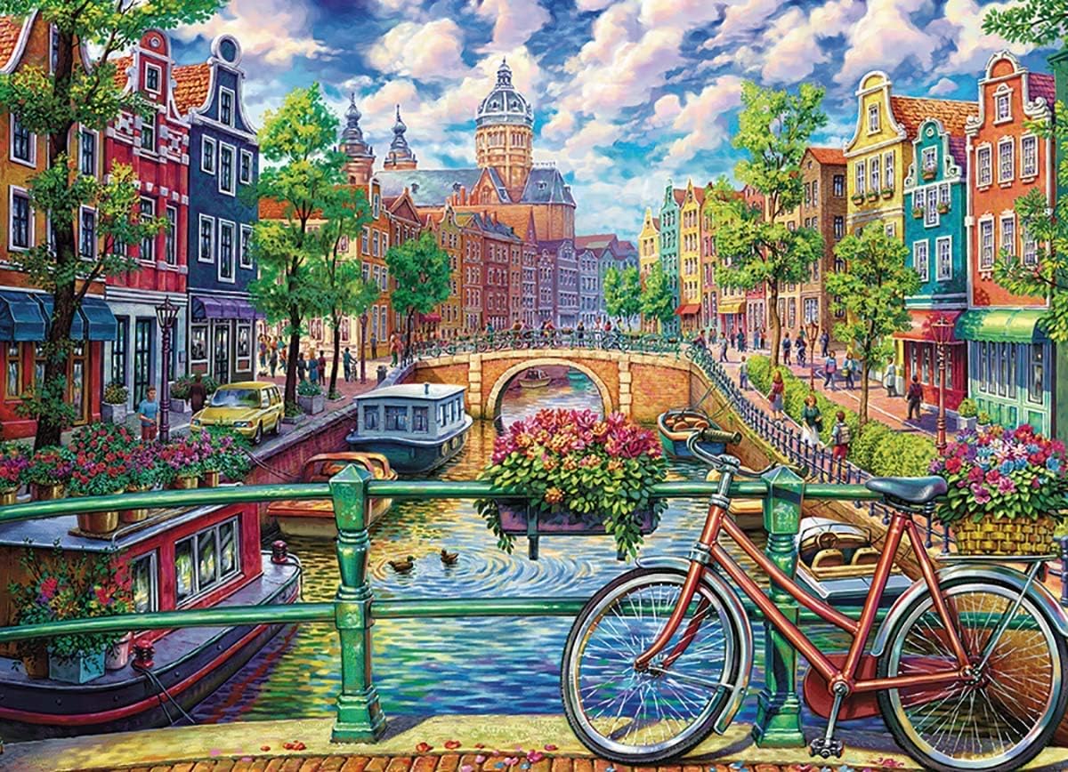 Amsterdam Canal 1000pcs