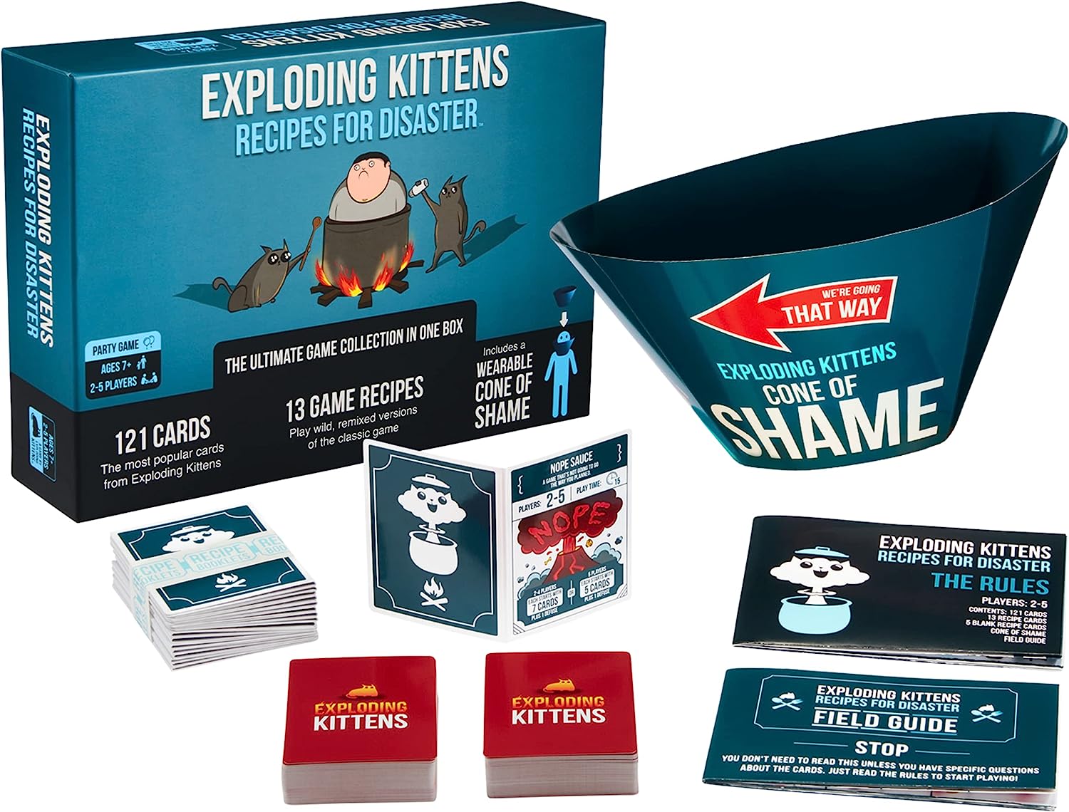 Exploding Kittens - Recipes for Disaster Exploding Kittens Deluxe Game Set