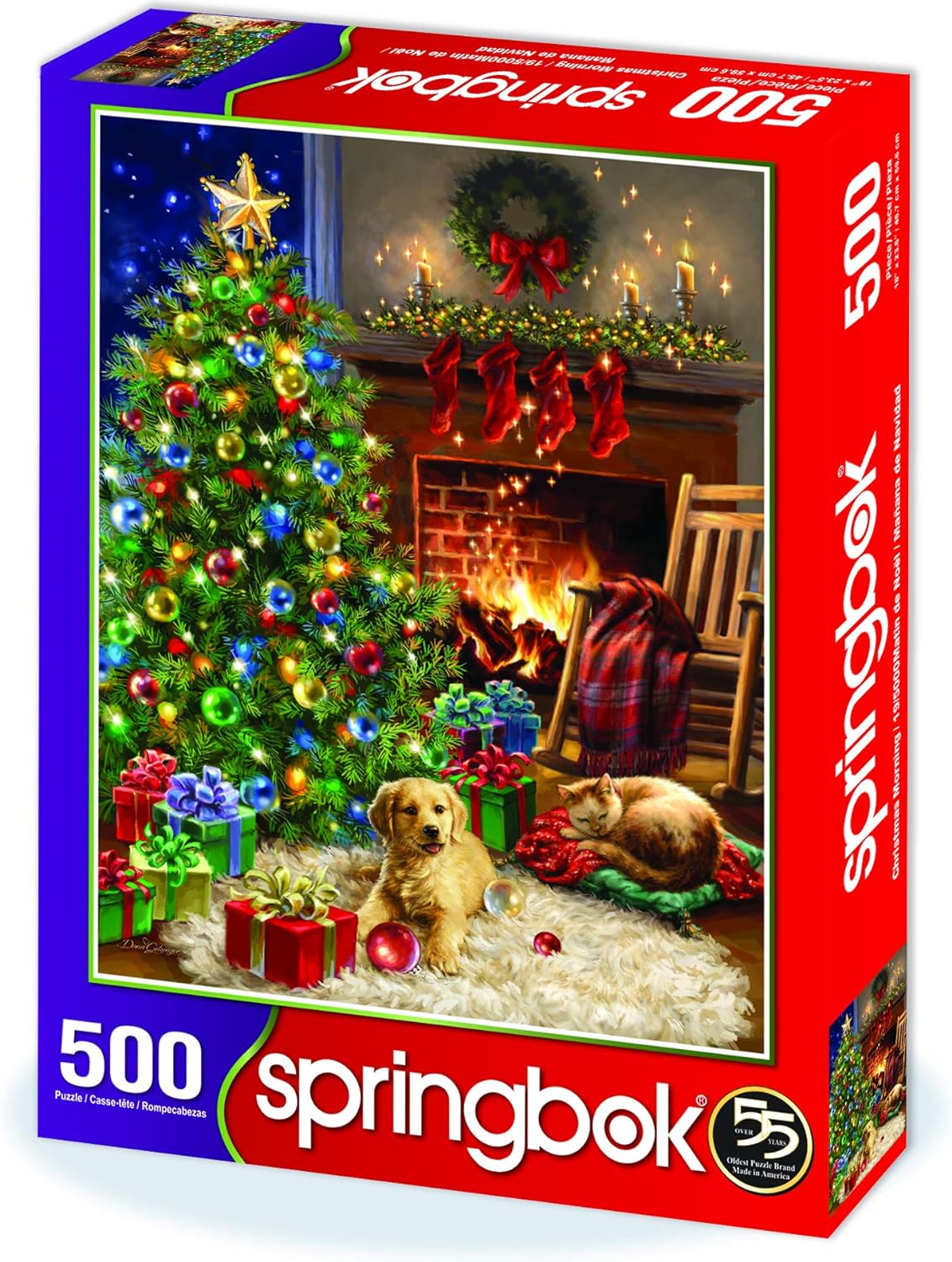 Christmas Morning 500 Piece Puzzle