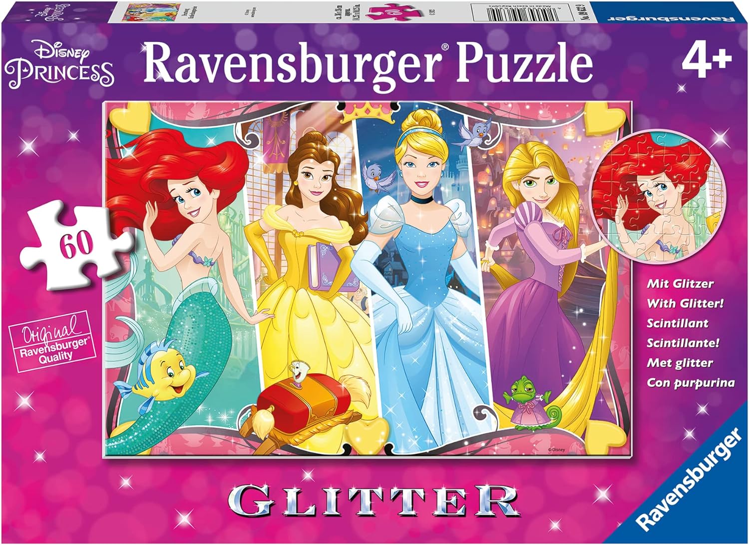 Heartsong 60 pc Glitter Puzzle