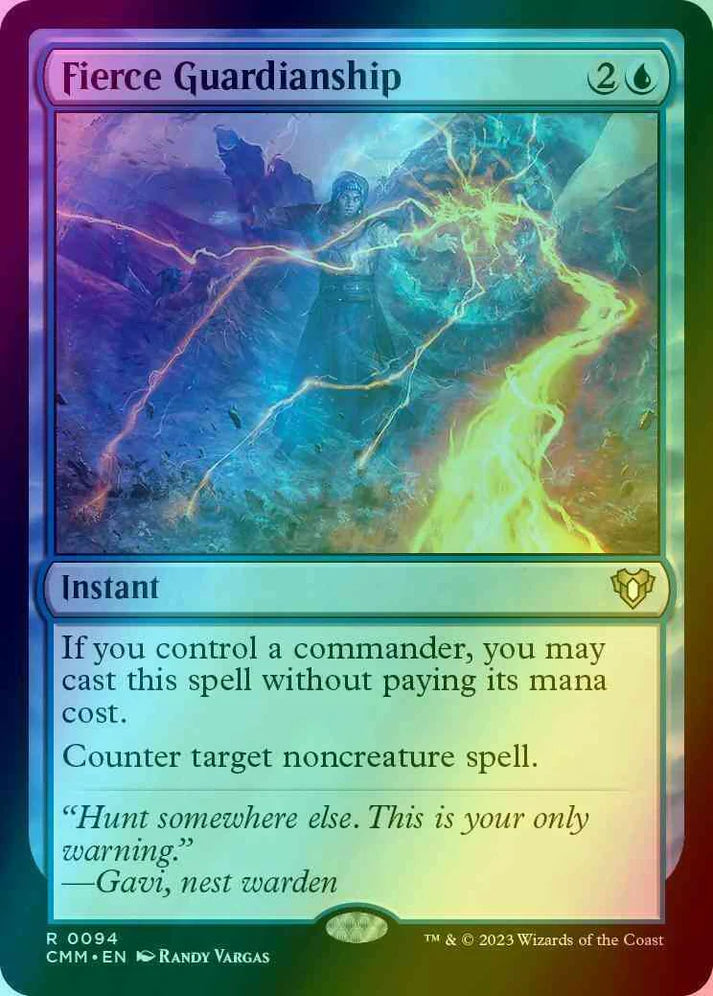 Fierce Guardianship - Commander Masters - 94 (Foil)