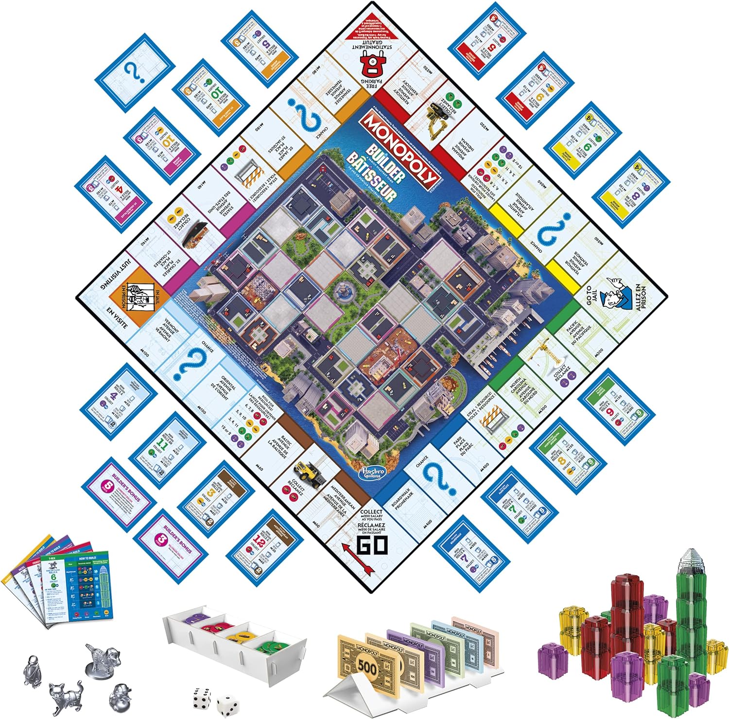 Monopoly Builder Board Game