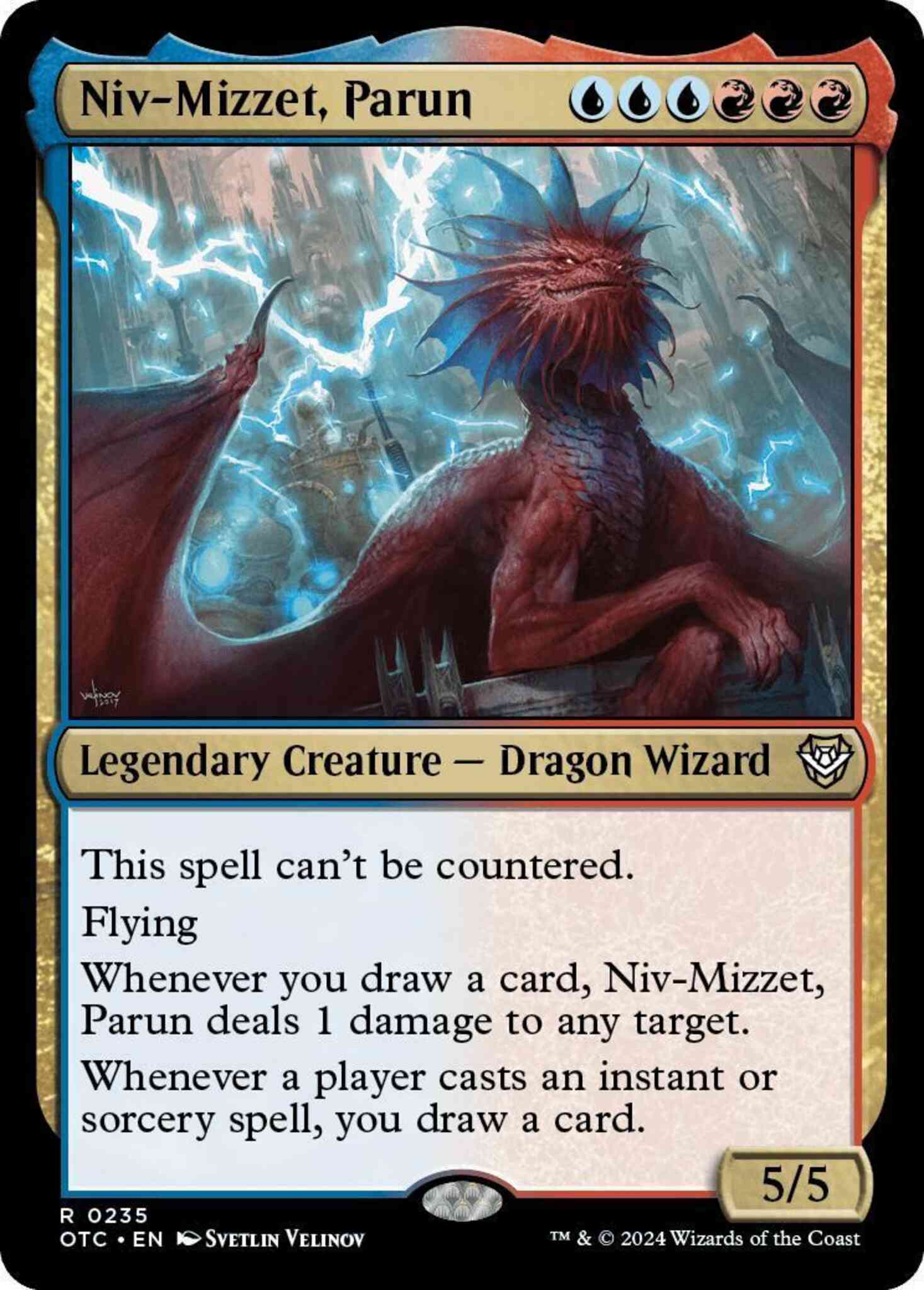 Niv-Mizzet, Parun - Outlaws of Thunder Junction: Commander - 235