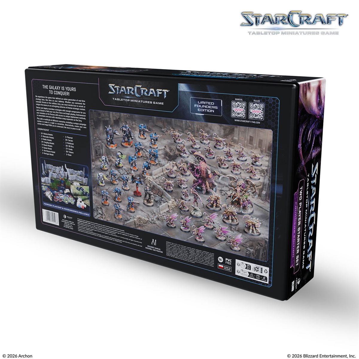 Starcraft: The Miniatures Game: Two Player Starter Set - Founders Edition **Pre-Order**