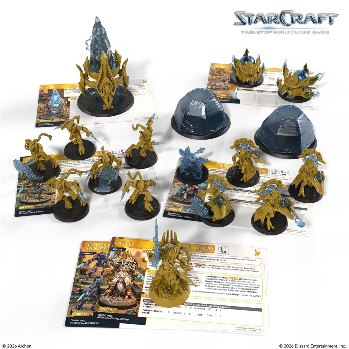 Starcraft: The Miniatures Game: Protoss: Starter Set - Founders Edition **Pre-Order**