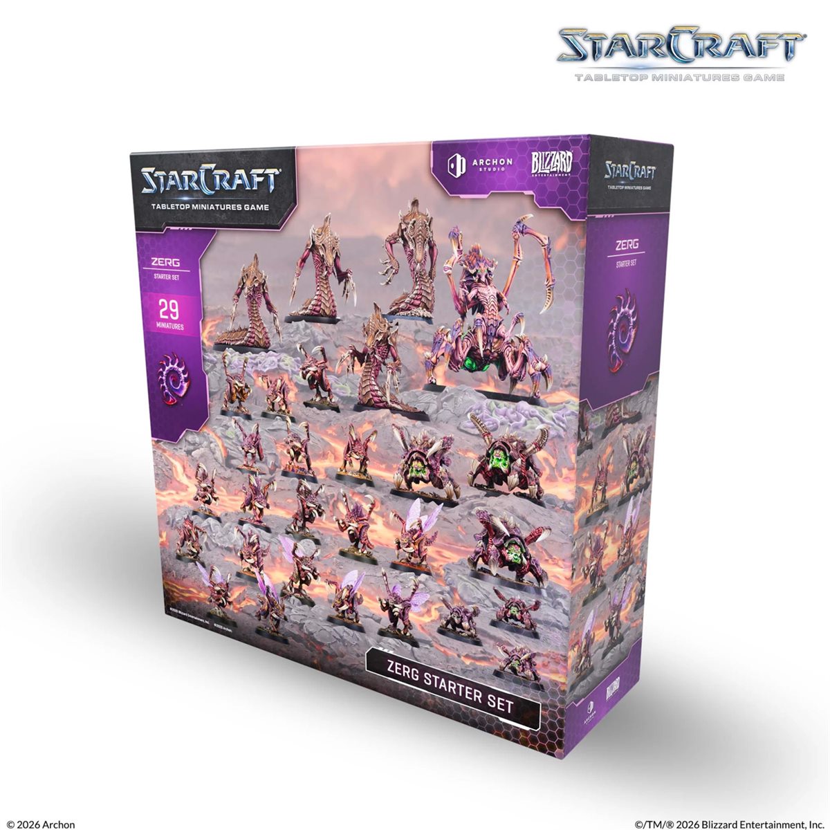 Starcraft: The Miniatures Game: Zerg: Starter Set **Pre-Order**