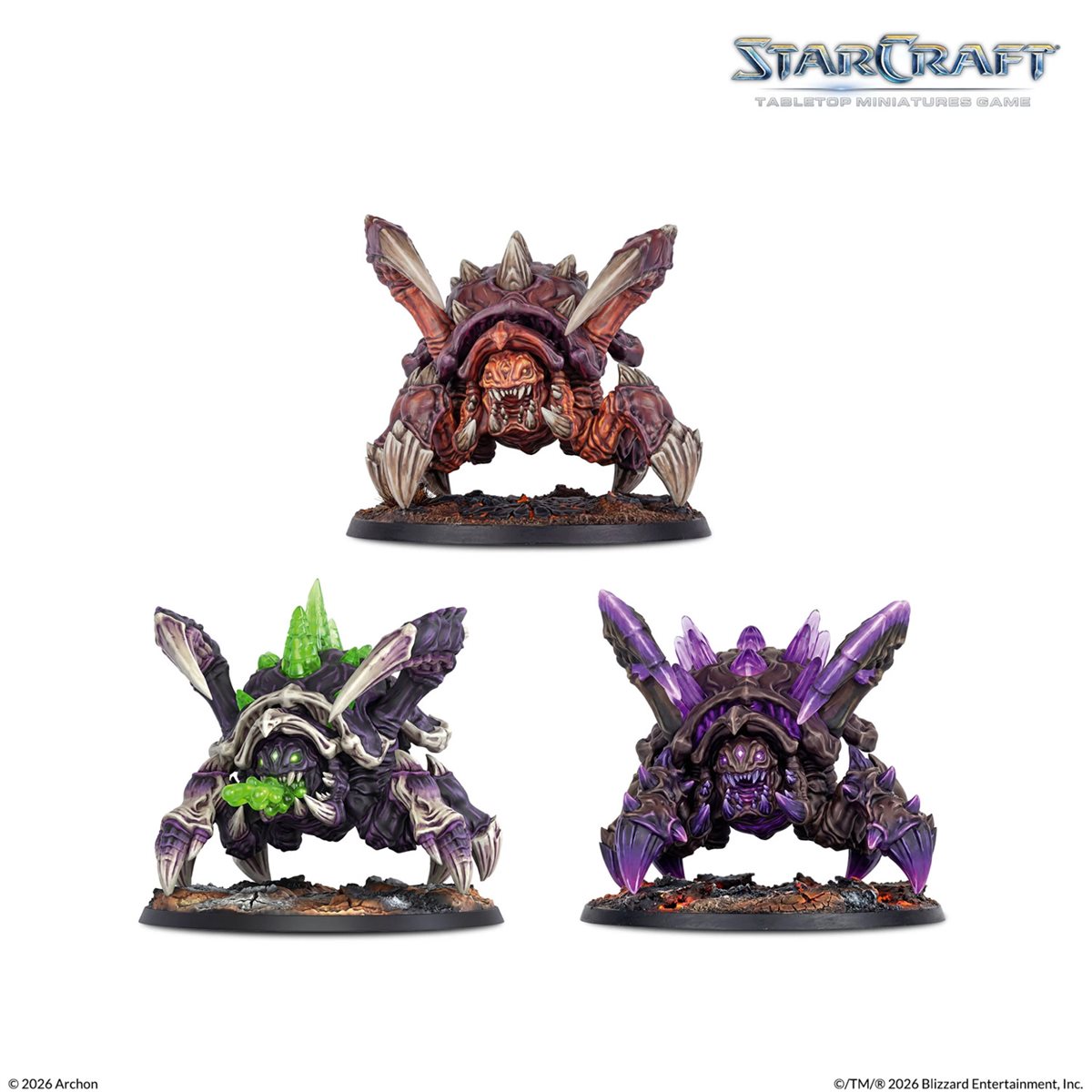 Starcraft: The Miniatures Game: Zerg: Starter Set **Pre-Order**