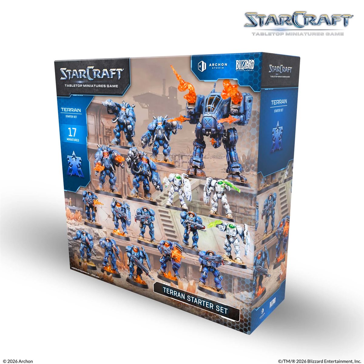 Starcraft: The Miniatures Game: Terran: Starter Set **Pre-Order**