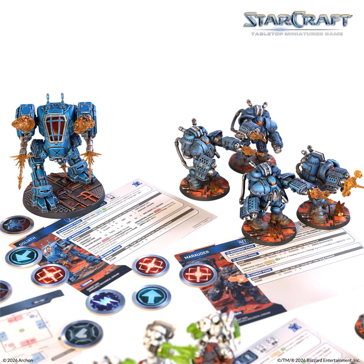 Starcraft: The Miniatures Game: Terran: Starter Set **Pre-Order**