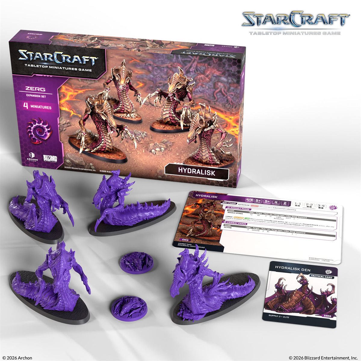 Starcraft: The Miniatures Game: Zerg: Hydralisk Expansion Set **Pre-Order**