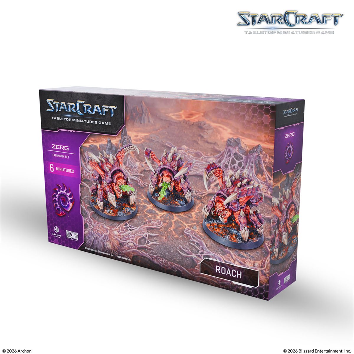 Starcraft: The Miniatures Game: Zerg: Roach Expansion Set **Pre-Order**