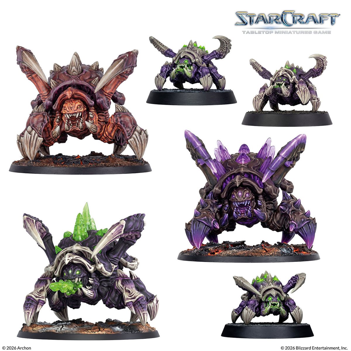 Starcraft: The Miniatures Game: Zerg: Roach Expansion Set **Pre-Order**