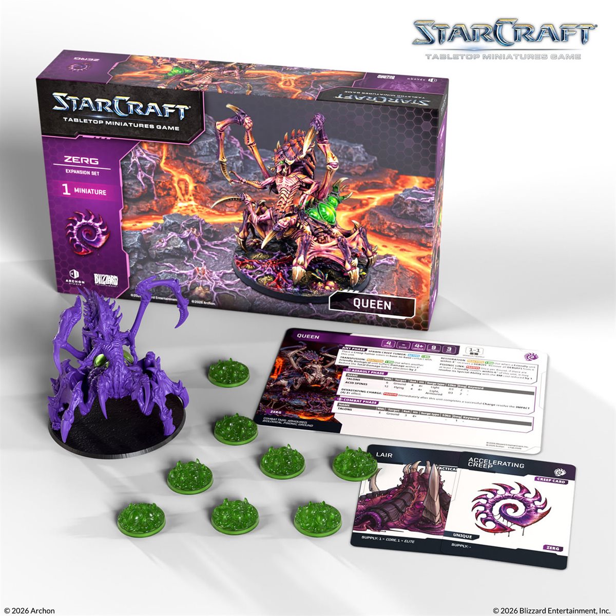 Starcraft: The Miniatures Game: Zerg: Queen Expansion Set **Pre-Order**