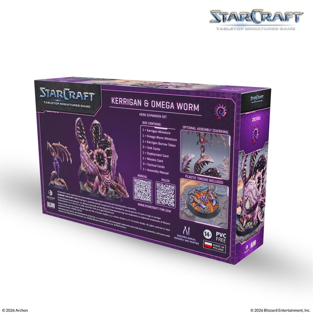 Starcraft: The Miniatures Game: Zerg: Primal Kerrigan Hero Expansion Set **Pre-Order**