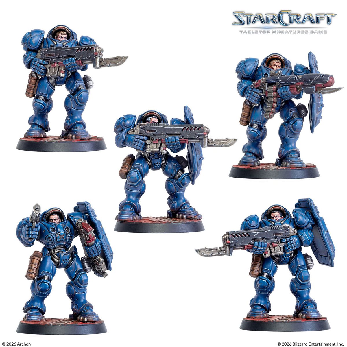 Starcraft: The Miniatures Game: Terran: Marine Expansion Set **Pre-Order**